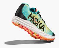 HOKA CRESCENDO XC CIELO BLUE ET YUZU Pointes athletisme pas cher
