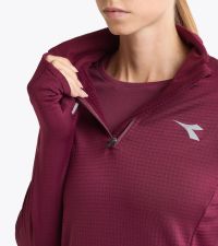DIADORA L WARM UP WINTER PROTECTION ROUGE BANDEROLE Couche chaude pas cher
