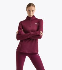 DIADORA L WARM UP WINTER PROTECTION ROUGE BANDEROLE Couche chaude pas cher