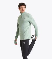 DIADORA  WARM UP WINTER PROTECTION VERT ICEBERG Couche chaude pas cher