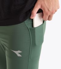 DIADORA  RUN TIGHTS WINTER PROTECTION CORIANDRE Collant  running pas cher