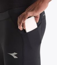 DIADORA  RUN TIGHTS WINTER PROTECTION NOIR Collant  running pas cher
