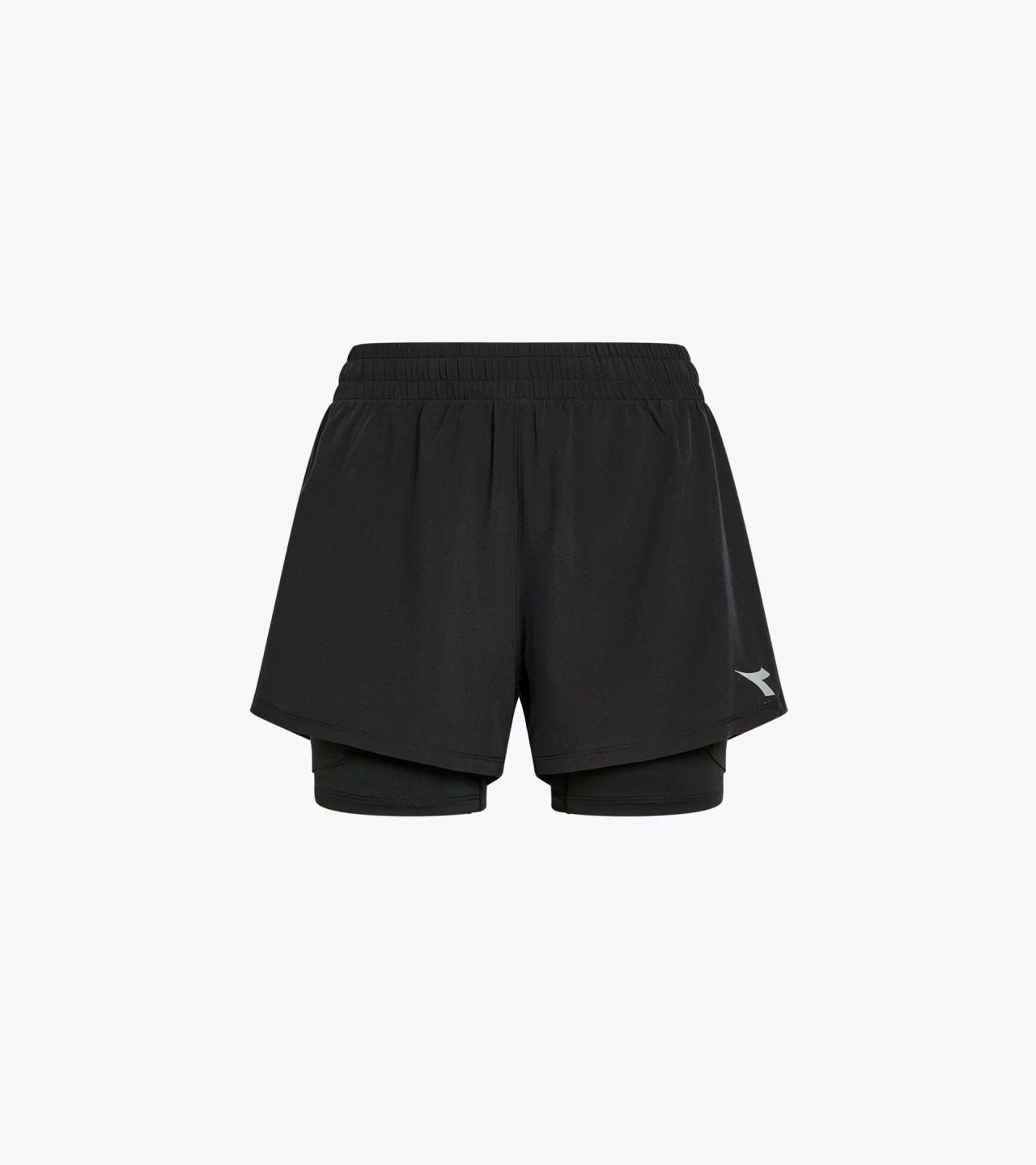 DIADORA SHORT 2 EN 1 FEMME NOIR Short de running