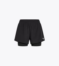 DIADORA SHORT 2 EN 1 FEMME NOIR Short de running