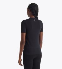 DIADORA SS TEE SHIRT STRATOUNO WOMEN NOIR Tee shirt running pas cher