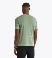 DIADORA SS TEE SHIRT STRATOUNO VERT ICEBERG Tee shirt running pas cher