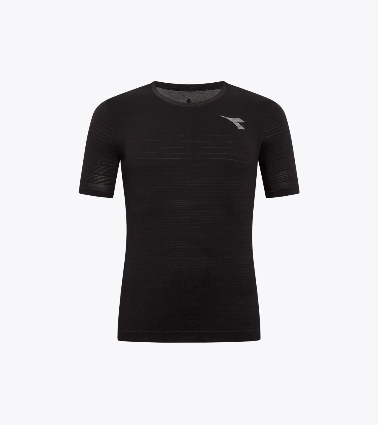 DIADORA SS TEE SHIRT STRATOUNO NOIR Tee shirt running