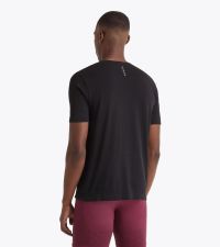 DIADORA SS TEE SHIRT STRATOUNO NOIR Tee shirt running pas cher