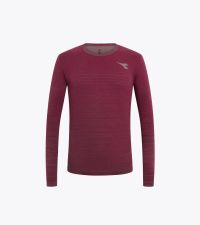 DIADORA SS TEE SHIRT STRATOUNO ROUGE BANDEROLE Tee shirt running