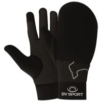 BV SPORT GANTS HYBRID REFLECT NOIR Gants running