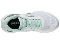 DIADORA NUCLEO 2 WHISPER WHITE ET PASTEL BLUE Chaussure running pas cher