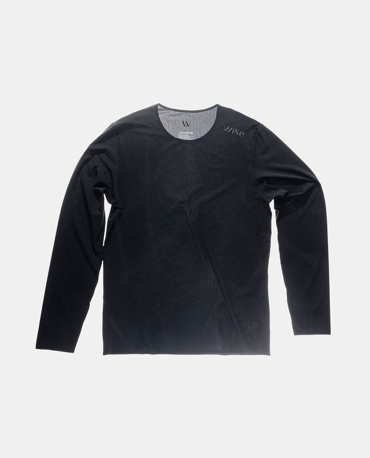 WISE ULTRA SHIRT  LS BLACK  Tee shirt running