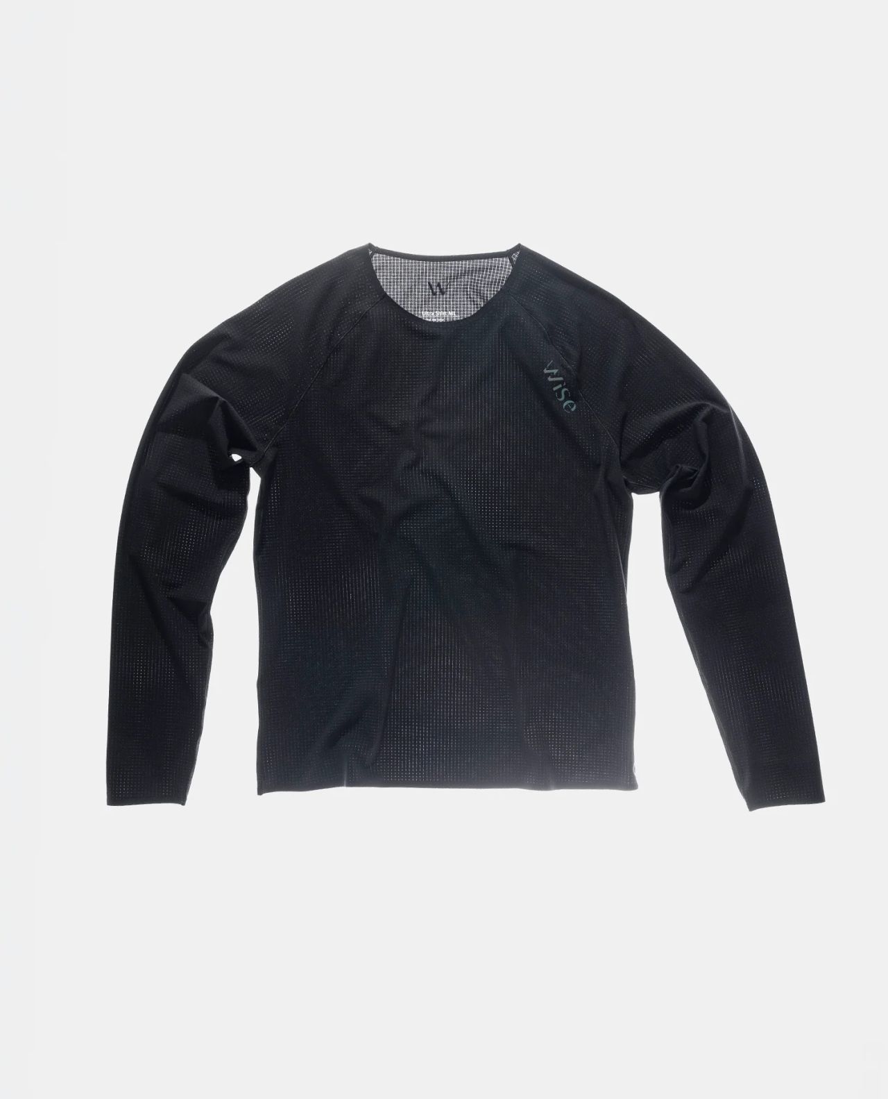 WISE ULTRA SHIRT  LS W BLACK  Tee shirt running