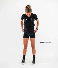 WISE SHORT SHERPA RACE W NOIR Short trail running pas cher