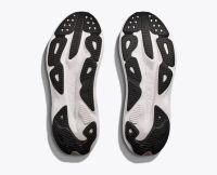 HOKA SKYFLOW WIDE BLACK ET WHITE  Chaussures de running pour pieds larges pas cher