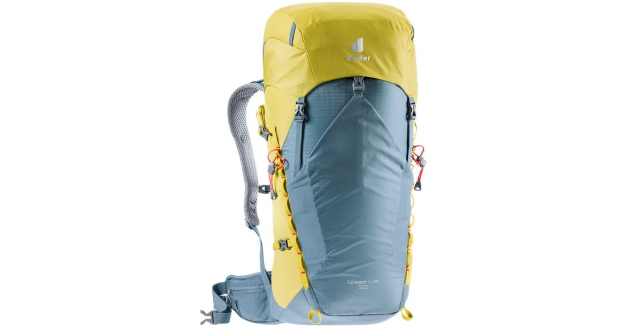 DEUTER SPEED LITE 32 SLATE BLUE ET GREEN CURRY  Sac de randonnée