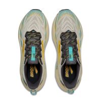 BROOKS GHOST TRAIL BLEACHED SAND, RABBIT ET BLUEFISH  Chaussures de gravel pas cher