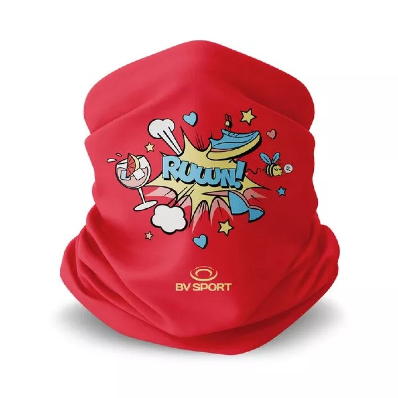 BV SPORT FOULARD DBDB CORAIL  Bandeau multifonctions