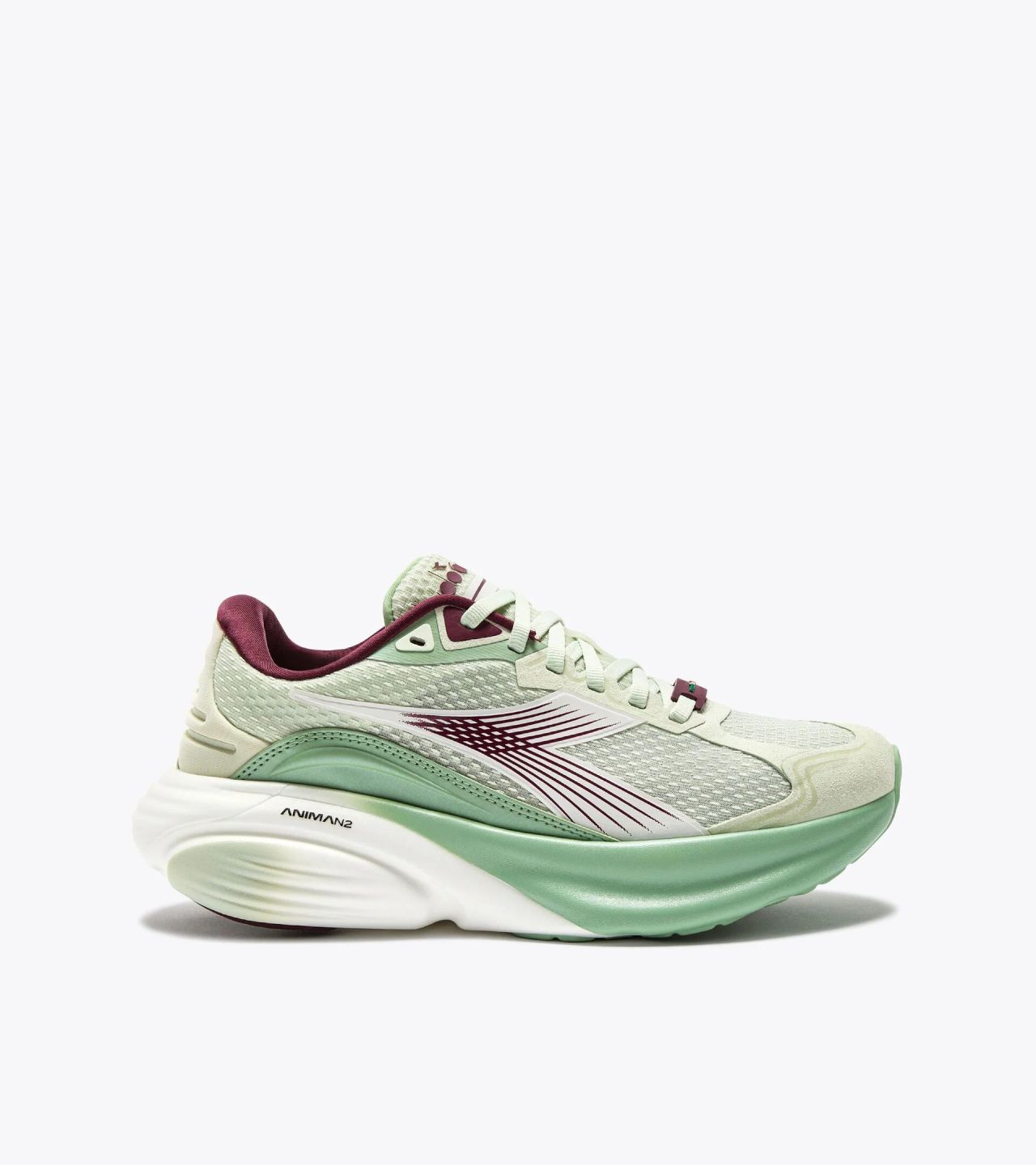 DIADORA ATOMO STAR ALMOST AQUA ET WHITE  Chaussure running