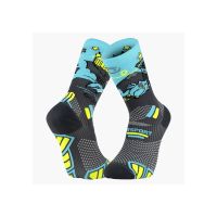 BV SPORT CHAUSSETTES TRAIL ULTRA HIGH NIGHT FEVER DBDB Chaussettes de trail