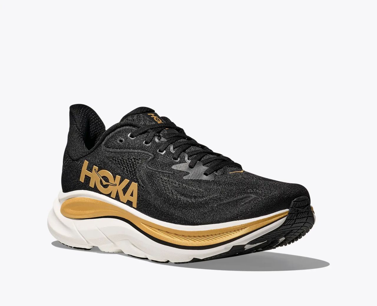 HOKA CLIFTON 10 BLACK ET GOLD Chaussures de running