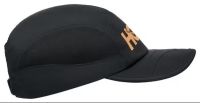 HOKA RUN HAT BLACK ET GOLD Casquette running pas cher