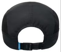 HOKA RUN HAT BLACK ET GOLD Casquette running pas cher