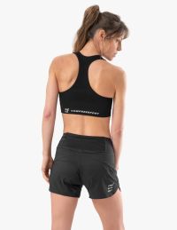 COMPRESSPORT FEELFREE SEAMLESS BRA BLACK  Brassière de sport pas cher
