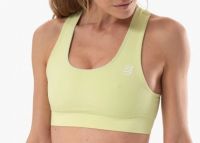 COMPRESSPORT FEELFREE SEAMLESS BRA SHADOW LIME Brassière de sport