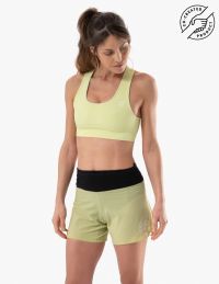 COMPRESSPORT FEELFREE SEAMLESS BRA SHADOW LIME Brassière de sport pas cher