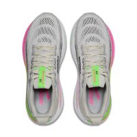 BROOKS ADRENALINE GTS 25 OYSTER, PINK ET GREEN Chaussures de running pas cher