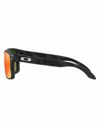 OAKLEY HOLBROOK MATTE BLACK CAMO PRIZM RUBY  Lunettes de sport pas cher