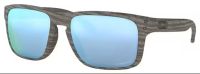 OAKLEY HOLBROOK WOODGRAIN PRIZM DEEP WATER POLARIZED  Lunettes de sport