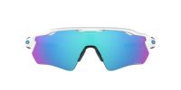 OAKLEY RADAR EV PATH POLISHED WHITE , PRIZM SAPPHIRE  Lunettes de sport pas cher