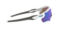 OAKLEY RADAR EV PATH POLISHED WHITE , PRIZM SAPPHIRE  Lunettes de sport pas cher