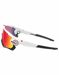 OAKLEY JAWBREAKER POLISHED WHITE , PRIZM ROAD Lunettes de sport pas cher