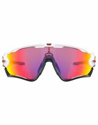 OAKLEY JAWBREAKER POLISHED WHITE , PRIZM ROAD Lunettes de sport pas cher