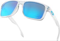 OAKLEY HOLBROOK XL POLISHED CLEAR , PRIZM SAPPHR IRID POLAR Lunettes de sport pas cher