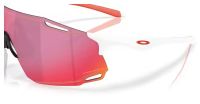 OAKLEY CYBR DYNO POLISHED WHITE, PRIZM ROAD Lunettes de sport pas cher