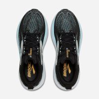 BROOKS GLYCERIN 22 BLACK, ATOMIZER ET BLAZING ORANGE  Chaussures de running pas cher