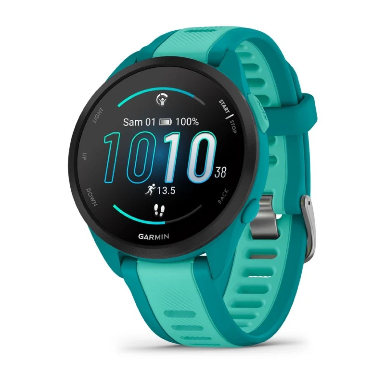 GARMIN FORERUNNER 165 MUSIC TURQUOISE BLEU Montre cardio GPS