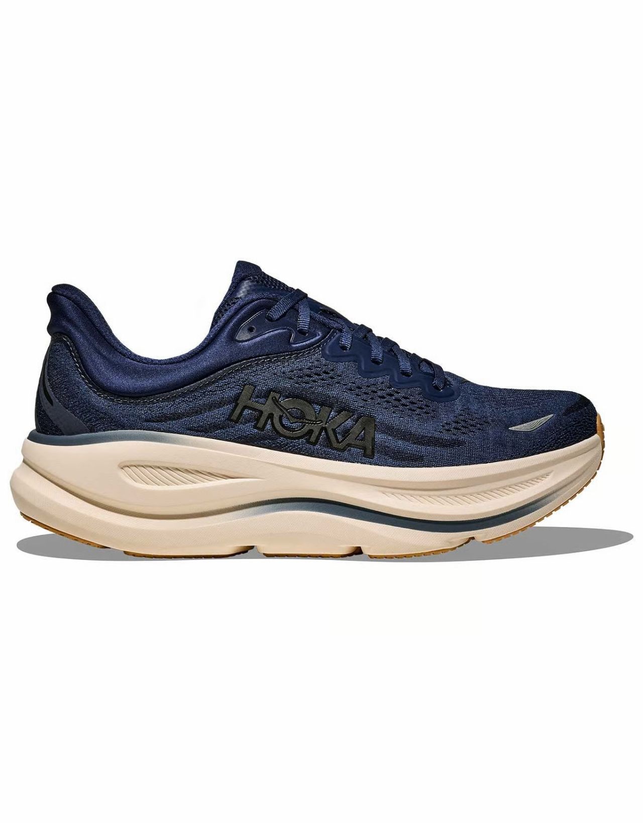 HOKA BONDI 9 MIDNIGHT BLUE  ET VARSITY NAVY Chaussures de running