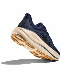 HOKA BONDI 9 MIDNIGHT BLUE  ET VARSITY NAVY Chaussures de running pas cher