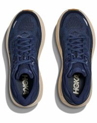 HOKA BONDI 9 MIDNIGHT BLUE  ET VARSITY NAVY Chaussures de running pas cher