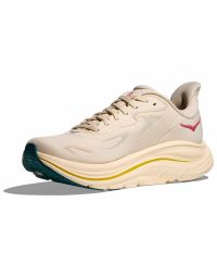 HOKA CLIFTON 10 BIRCH ET ALABASTER  Chaussures de running pas cher