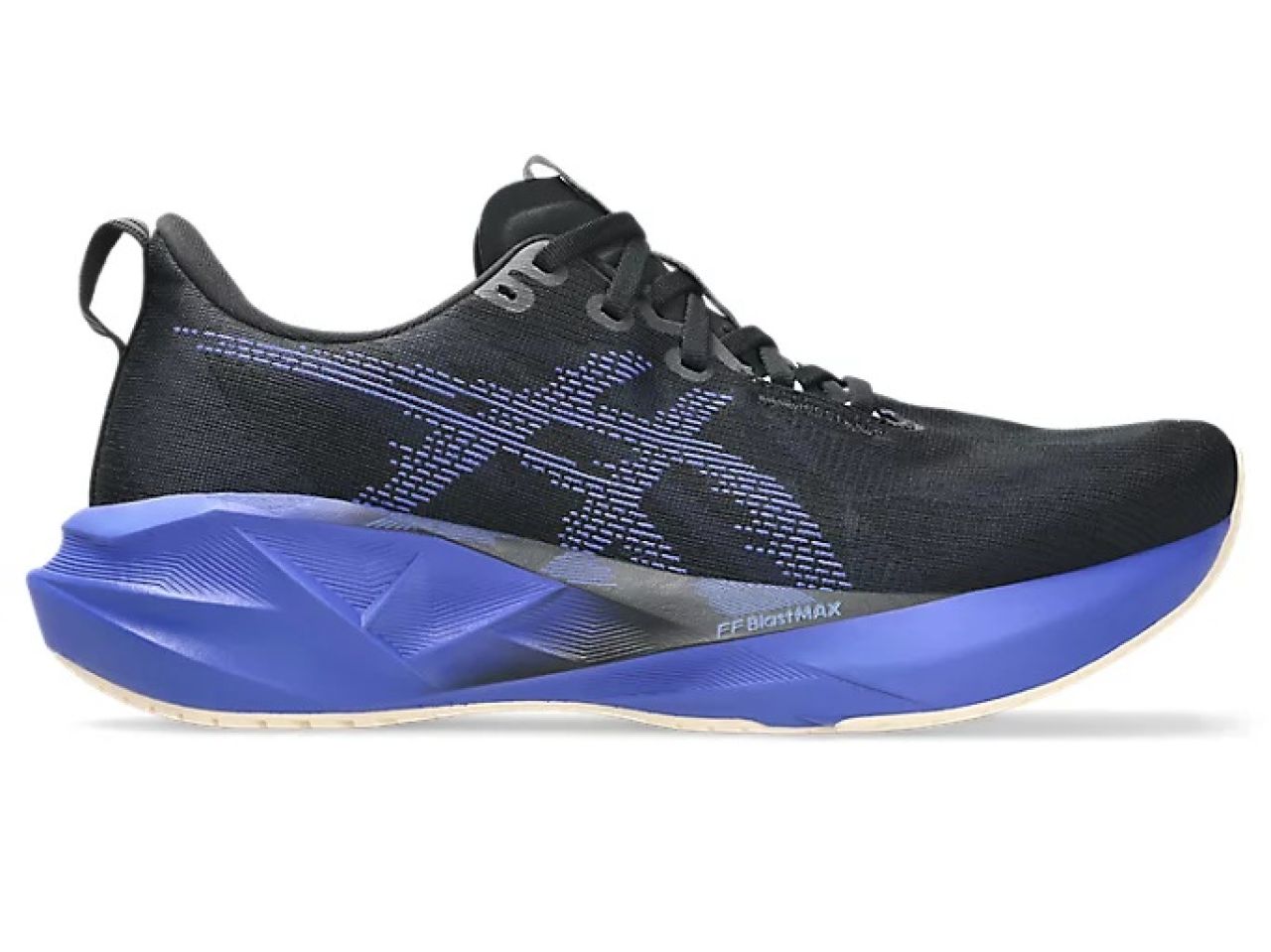 ASICS NOVABLAST 5 BLACK ET COBALT BURST Chaussures Running