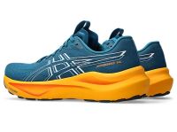 ASICS GT 2000 14 DARK TEAL ET WHITE Chaussures Running pas cher