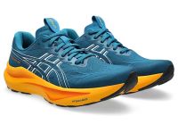 ASICS GT 2000 14 DARK TEAL ET WHITE Chaussures Running pas cher