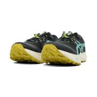 ASICS FUJI LITE 6 BLACK ET AURORA GREEN Chaussures de trail pas cher