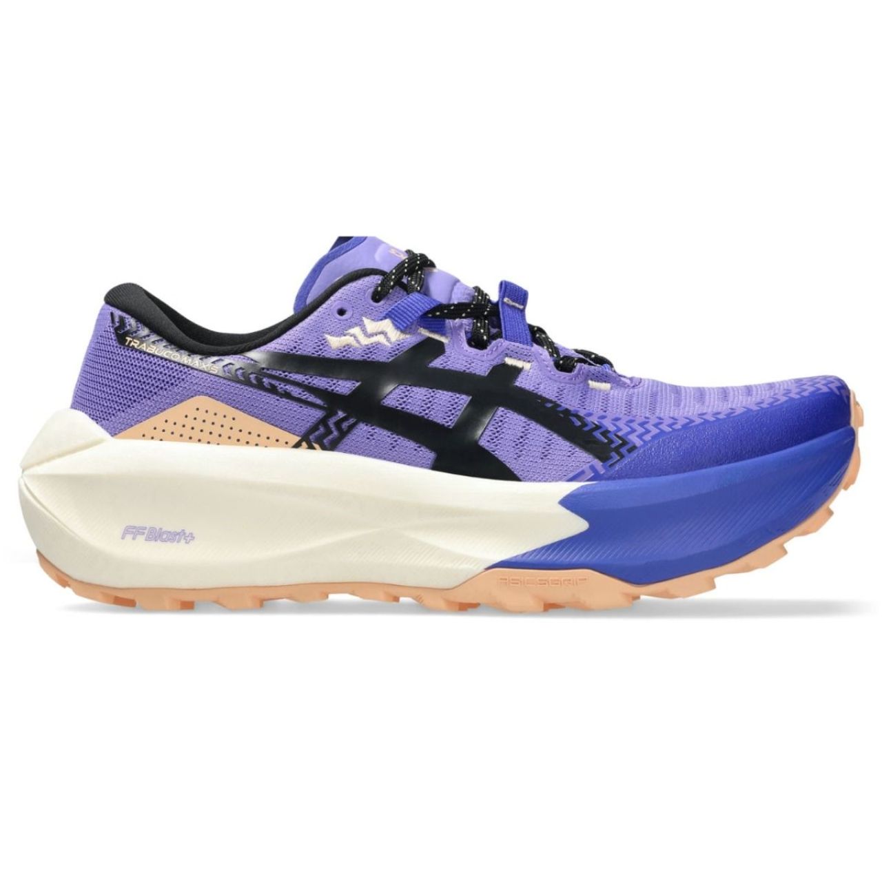 ASICS GEL TRABUCO MAX 5 AMETHYST ET BLACK Chaussures de trail